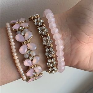 Pink Bracelet Set
